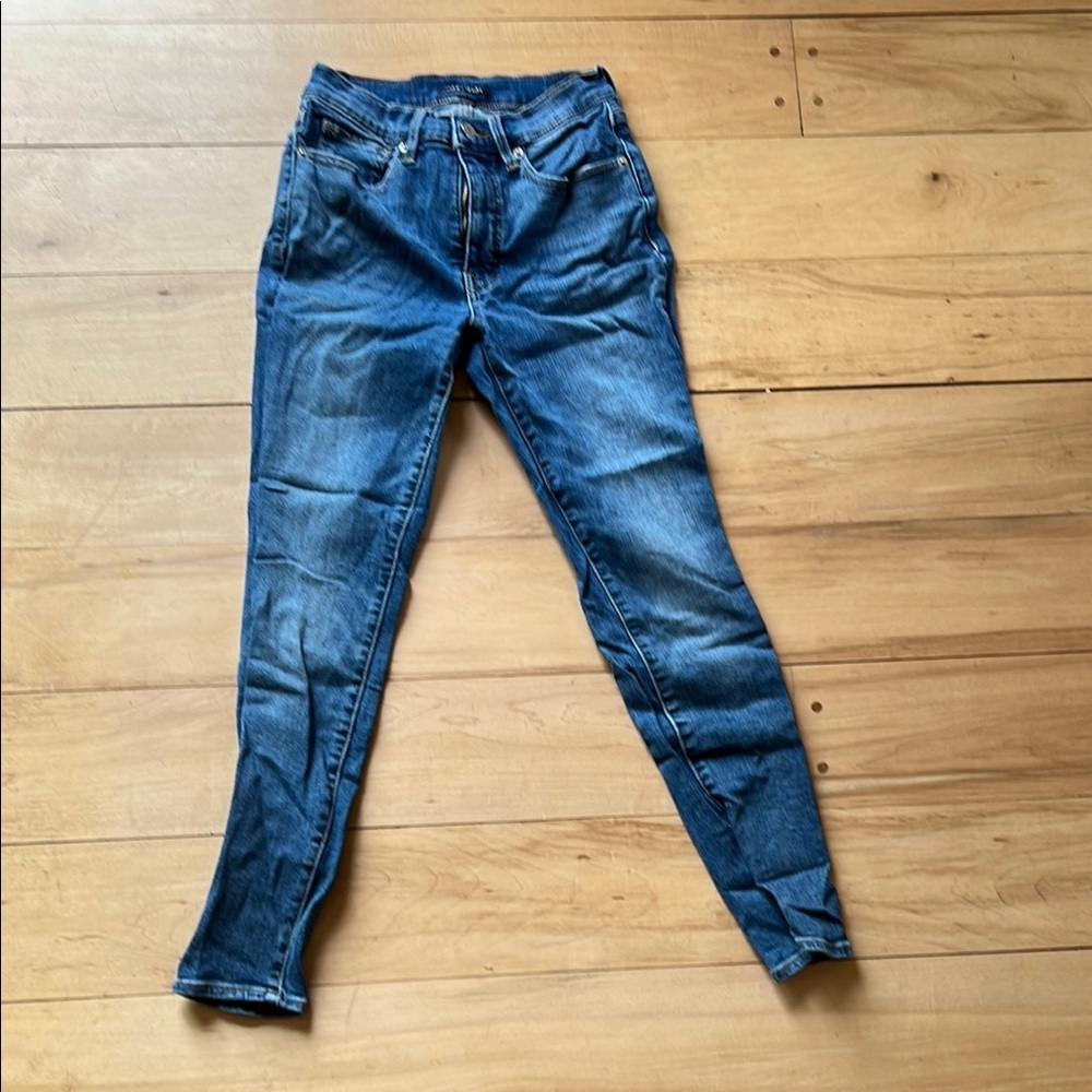 Lucky Brand Blue Skinny Jeans with Tapered Legs